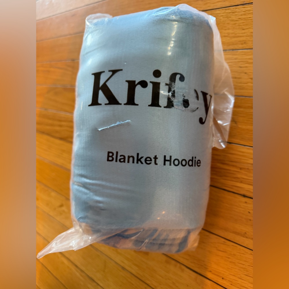 Shark hooded Blue Blanket Hoodie